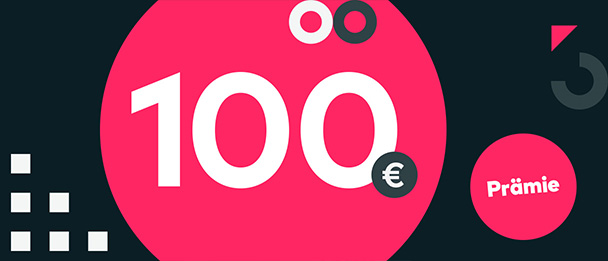 Eine Visualisierung der ausgelobten 100 Euro Prämie