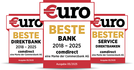 Auszeichnung von comdirect als beste Bank