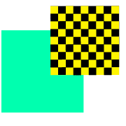 Grafik einer Zielflagge