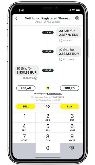 comdirect App Chat-Überweisung
