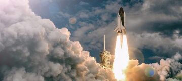 SpaceX-Aktie: Prognose &ndash; Rakete hebt zum Start ab.