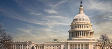 USA Midterms &ndash; Blick auf das Kapitol in Washington, D.C.