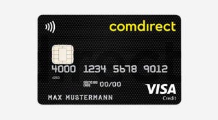 Visa-Kreditkarte